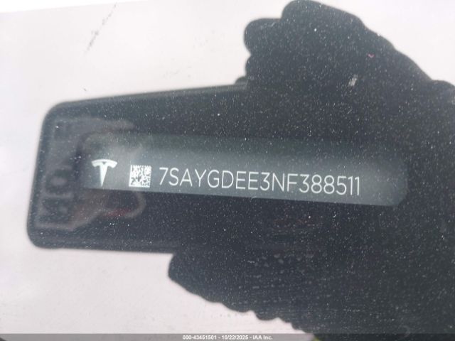 2022 TESLA MODEL Y 7SAYGDEE3NF388511 Photo 8