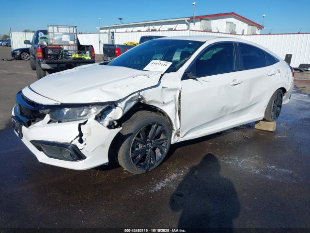 2019 HONDA CIVIC 19XFC2F82KE007987 Photo 1
