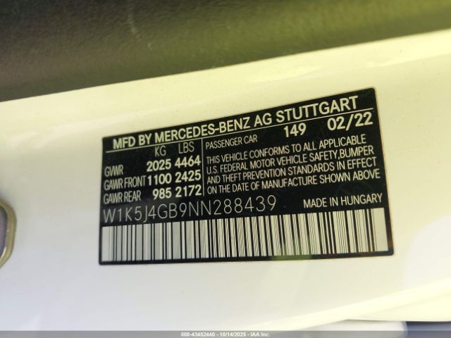 2022 MERCEDES-BENZ CLA 250 COUPE W1K5J4GB9NN288439 Photo 8