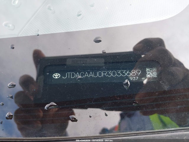 JTDACAAU0R3033689 Toyota m20a-fxs