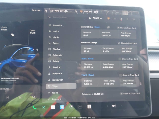 Tesla Model 3 Long Range/mid Range 2018 5YJ3E1EA1JF004308 Image 7