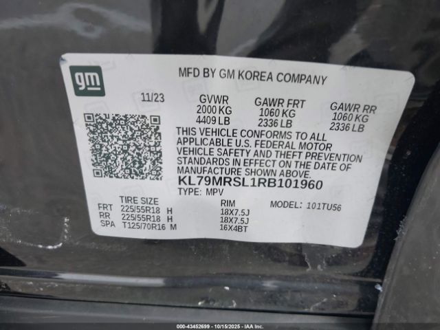 2024 CHEVROLET TRAILBLAZER KL79MRSL1RB101960 Photo 8