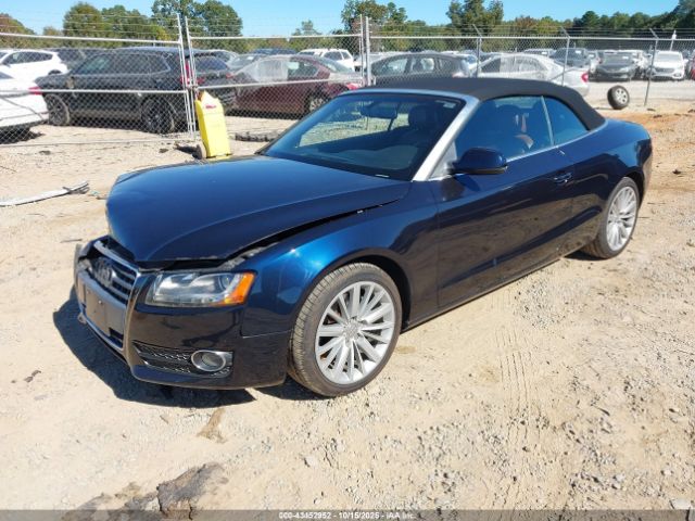 2010 AUDI A5 WAUJFAFH9AN015734 Photo 1