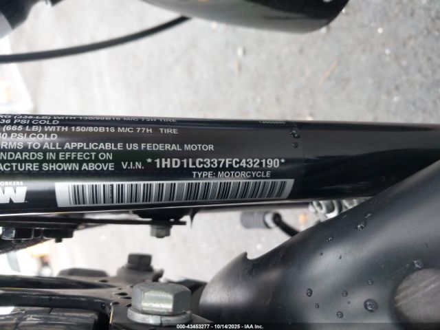 2015 HARLEY-DAVIDSON XL1200 1HD1LC337FC432190 Photo 9