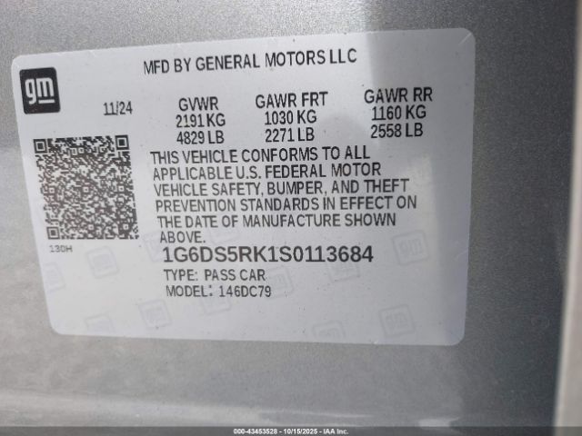 2025 CADILLAC CT5 1G6DS5RK1S0113684 Photo 8