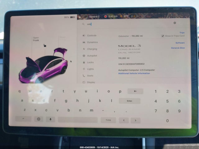 2018 TESLA MODEL 3 5YJ3E1EB9JF065902 Photo 6