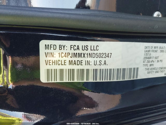 2022 JEEP CHEROKEE 1C4PJMMX1ND502347 Photo 8