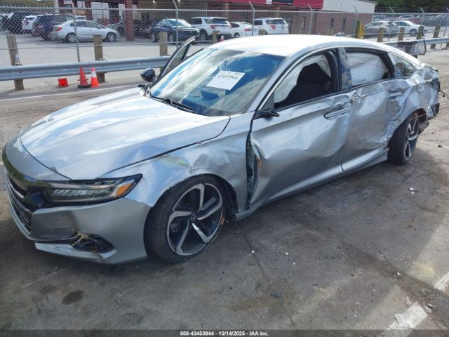 2021 HONDA ACCORD 1HGCV1F30MA100848 Photo 1