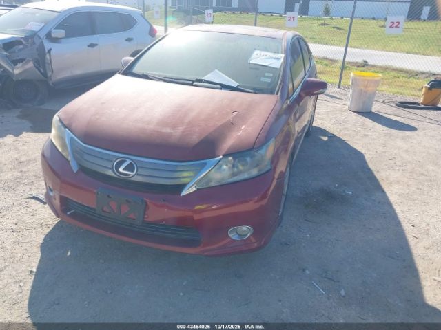 2011 LEXUS HS 250H JTHBB1BA1B2046022 Photo 1