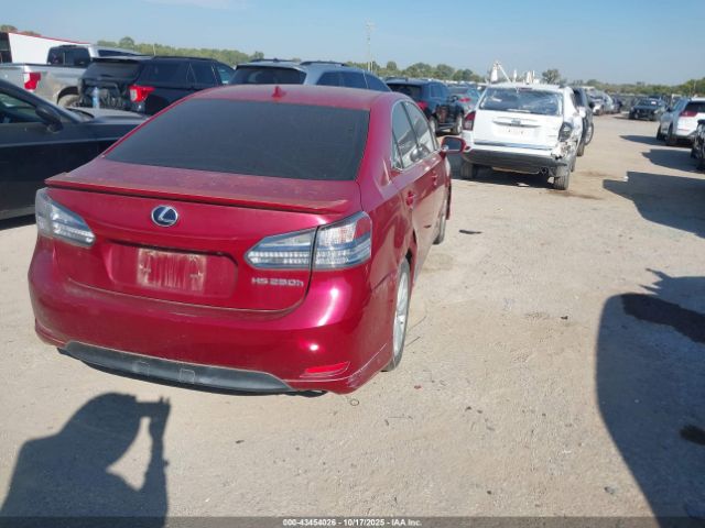 2011 LEXUS HS 250H JTHBB1BA1B2046022 Photo 3