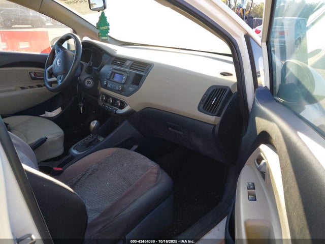 2013 Kia Rio Lx მანქანა იყიდება აუქციონზე, vin: KNADM4A38D6228463, აუქციონის ნომერი: 43454099