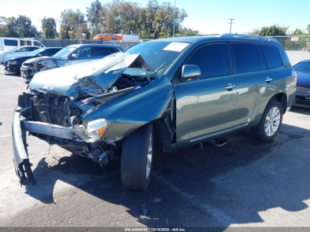 2008 TOYOTA HIGHLANDER HYBRID JTEEW41A282008664 Photo 1