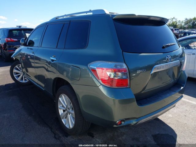 2008 TOYOTA HIGHLANDER HYBRID JTEEW41A282008664 Photo 2