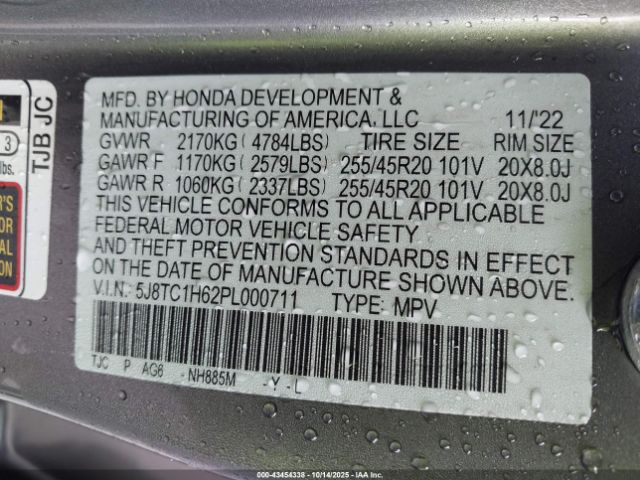 2023 ACURA RDX 5J8TC1H62PL000711 Photo 8