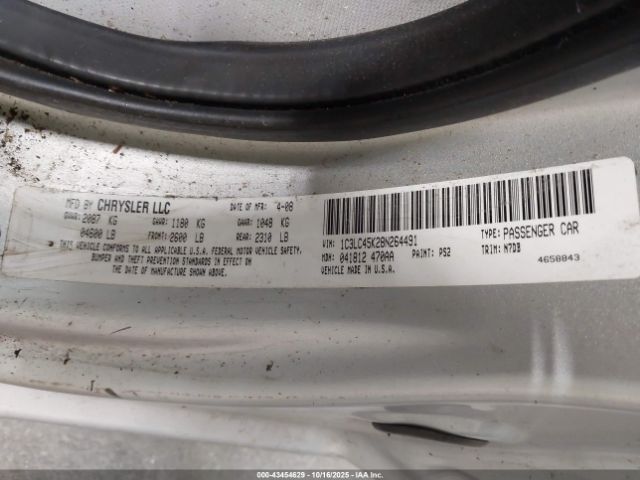 2008 CHRYSLER SEBRING 1C3LC45K28N264491 Photo 8