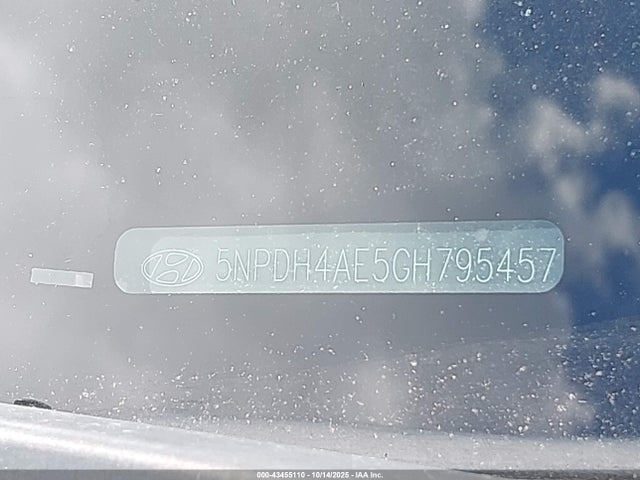 Hyundai ELANTRA SE 2016 5NPDH4AE5GH795457 Image 9