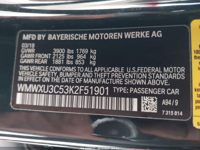 2019 MINI HARDTOP WMWXU3C53K2F51901 Photo 8