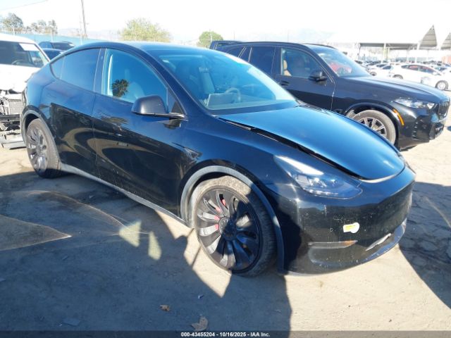 2022 TESLA MODEL Y 7SAYGDEF8NF340592