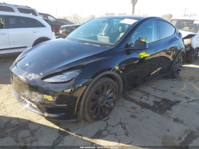 2022 TESLA MODEL Y 7SAYGDEF8NF340592 Photo 1