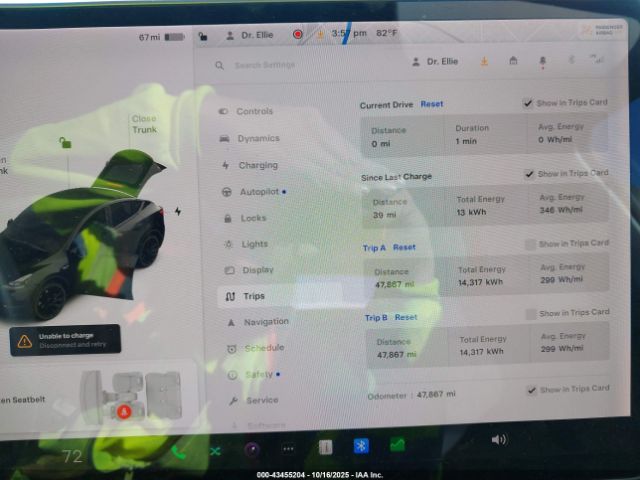 2022 TESLA MODEL Y 7SAYGDEF8NF340592 Photo 6