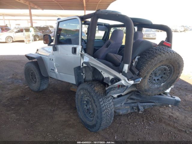 2005 JEEP WRANGLER 1J4FA39S45P375394 Photo 2