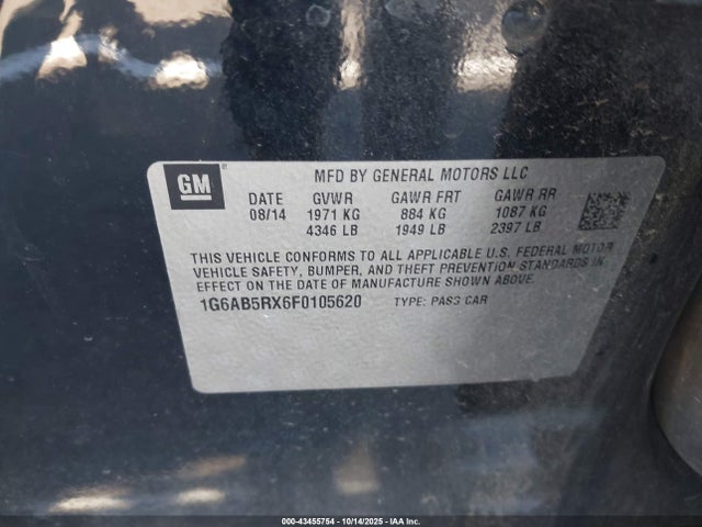 2015 CADILLAC ATS 1G6AB5RX6F0105620 Photo 8