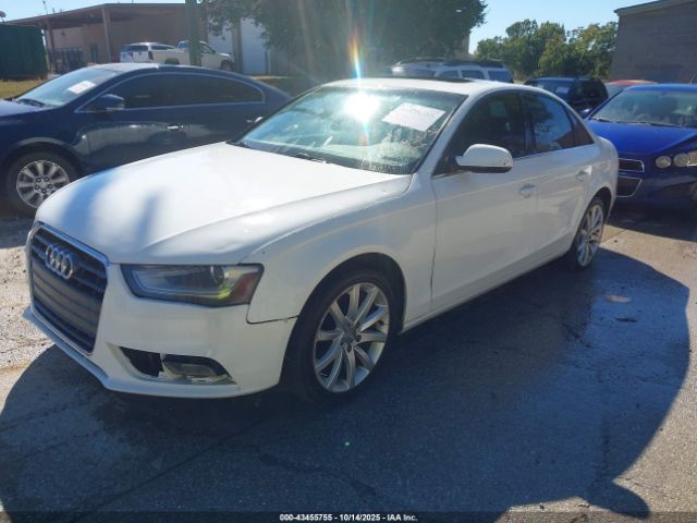 2013 AUDI A4 WAUFFAFLXDN035540 Photo 1
