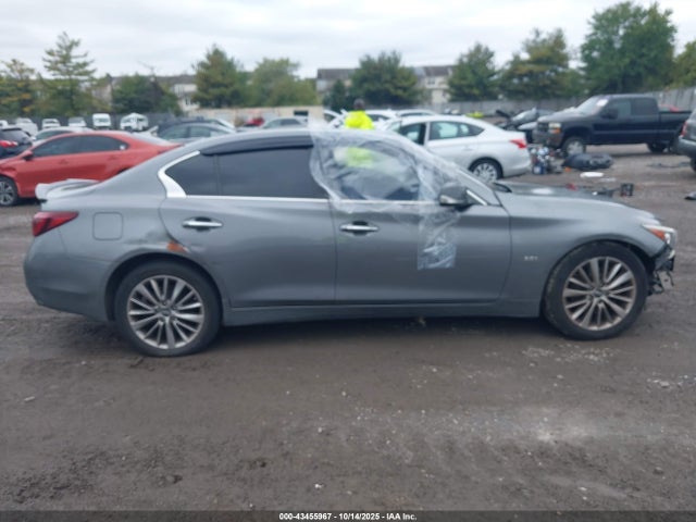 Aukcja sprzedaży 2018 Infiniti Q50 3.0t Luxe, vin: JN1EV7AR3JM612090, numer aukcji: 43455967