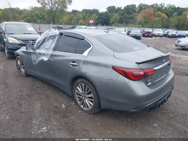 Aukcja sprzedaży 2018 Infiniti Q50 3.0t Luxe, vin: JN1EV7AR3JM612090, numer aukcji: 43455967