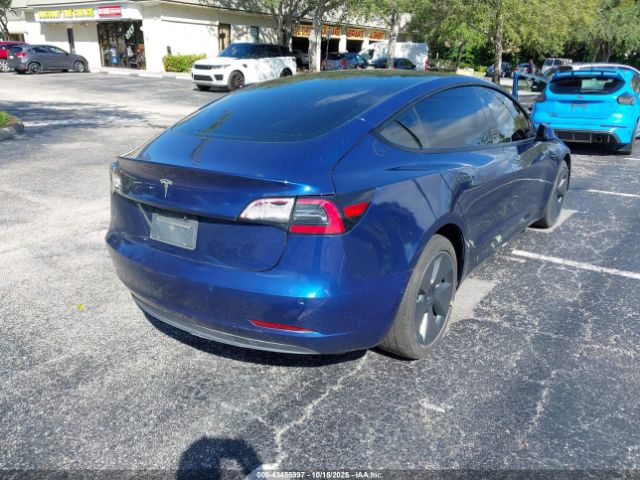 2022 TESLA MODEL 3 5YJ3E1EA7NF189941 Photo 3