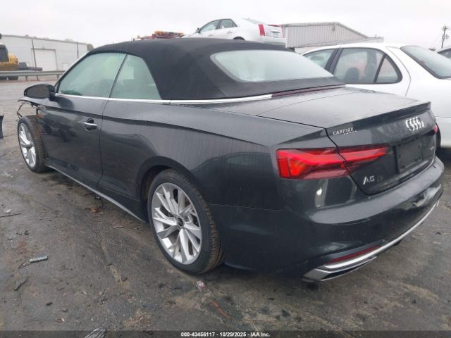 2022 AUDI A5 CABRIOLET WAU2AGF50NN007412 Photo 2