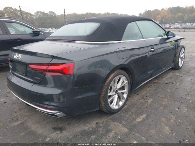 2022 AUDI A5 CABRIOLET WAU2AGF50NN007412 Photo 3