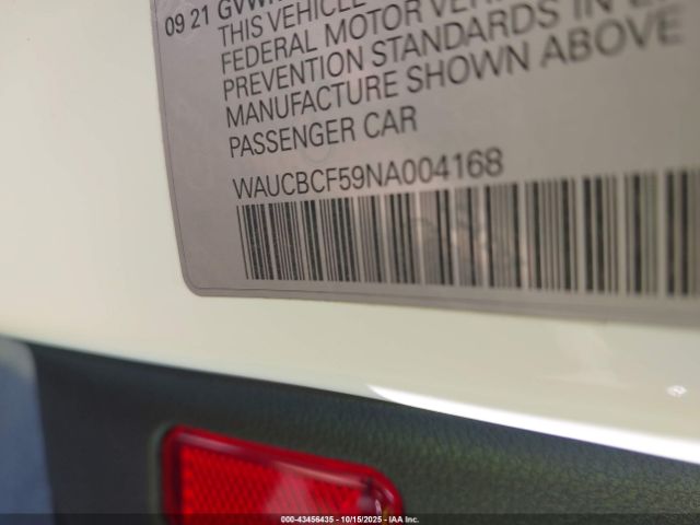 2022 AUDI A5 SPORTBACK WAUCBCF59NA004168 Photo 8