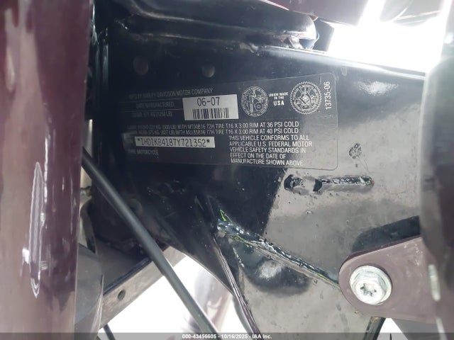 2007 HARLEY-DAVIDSON FLHX 1HD1KB4187Y721352 Photo 9