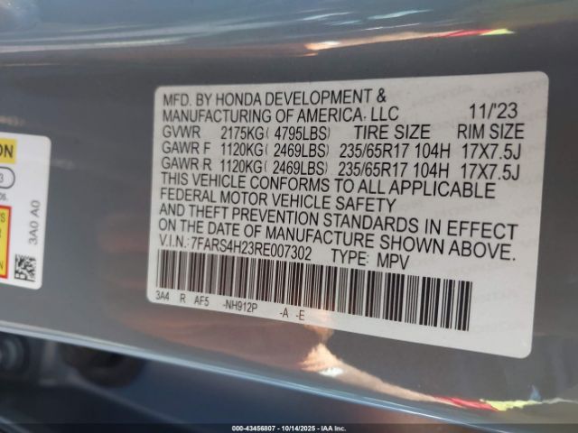 2024 HONDA CR-V 7FARS4H23RE007302 Photo 8