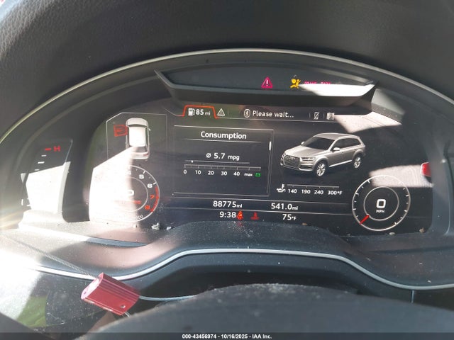 2019 Audi Q7 55 Premium/55 Se Premium მანქანა იყიდება აუქციონზე, vin: WA1LAAF74KD011383, აუქციონის ნომერი: 43456974