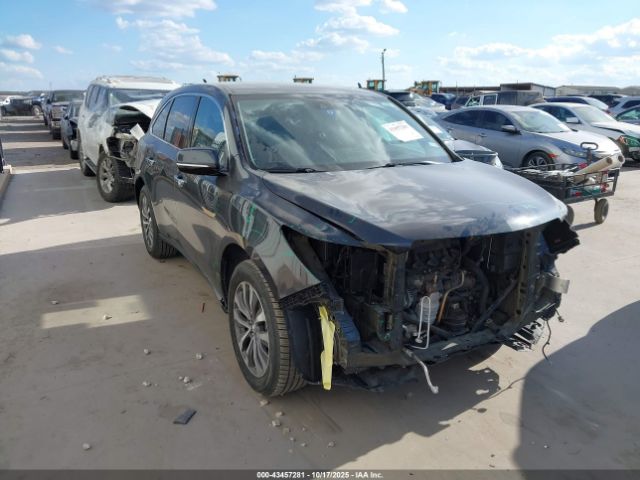 2015 ACURA MDX 5FRYD3H47FB010825