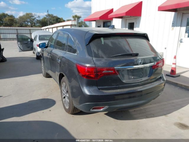 2015 ACURA MDX 5FRYD3H47FB010825 Photo 2