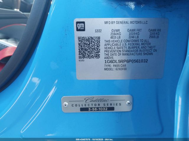2023 CADILLAC CT4-V 1G6DL5RP6P0561032 Photo 8