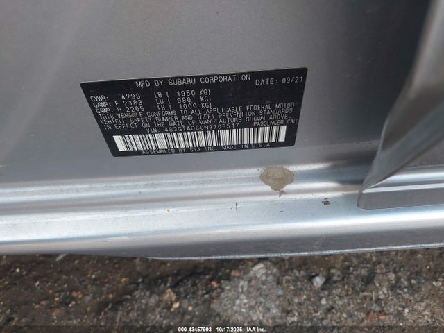 4S3GTAD60N3703517 Subaru Impreza Premium 5-door