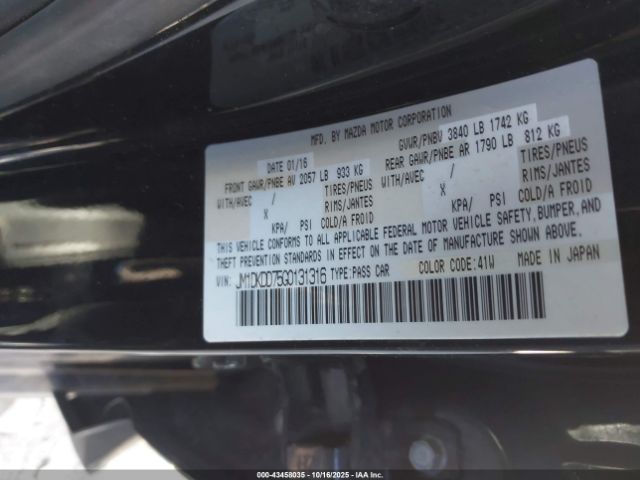 2016 MAZDA CX-3 JM1DKDD75G0131316 Photo 8