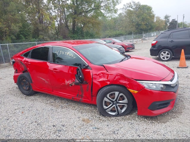 2018 Honda Civic Lx მანქანა იყიდება აუქციონზე, vin: 2HGFC2F52JH580284, აუქციონის ნომერი: 43458424