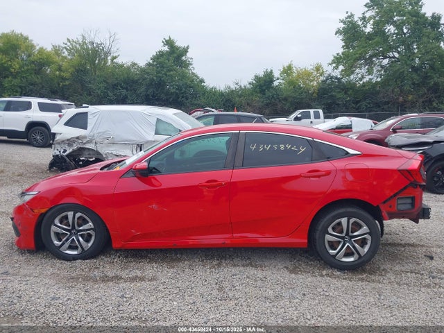 2018 Honda Civic Lx მანქანა იყიდება აუქციონზე, vin: 2HGFC2F52JH580284, აუქციონის ნომერი: 43458424