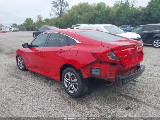2018 Honda Civic Lx მანქანა იყიდება აუქციონზე, vin: 2HGFC2F52JH580284, აუქციონის ნომერი: 43458424