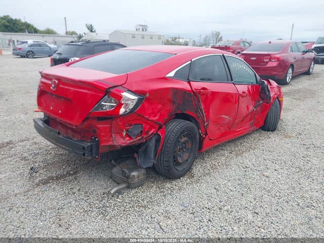 2018 Honda Civic Lx მანქანა იყიდება აუქციონზე, vin: 2HGFC2F52JH580284, აუქციონის ნომერი: 43458424