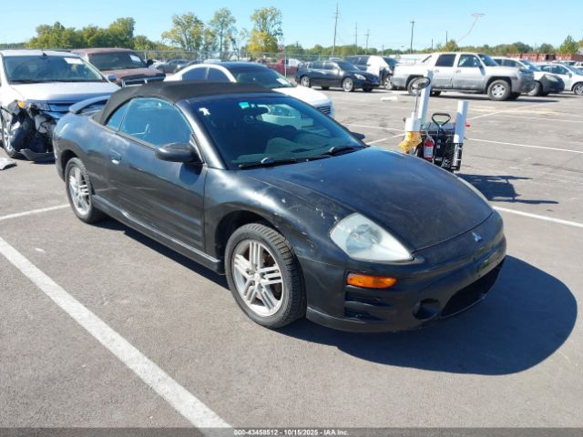 2003 MITSUBISHI ECLIPSE SPYDER 4A3AE55H83E024312