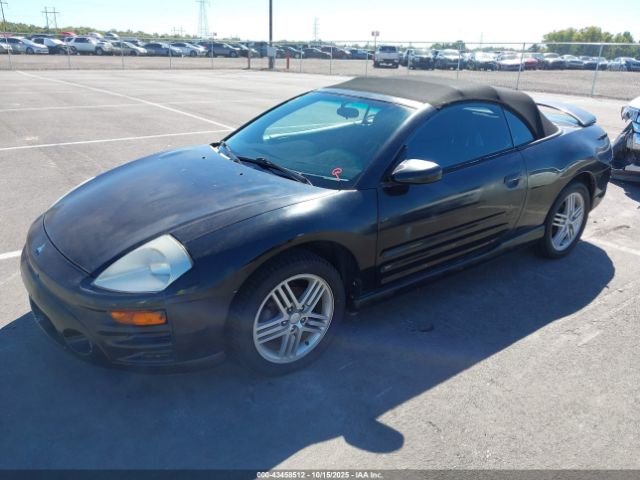 2003 MITSUBISHI ECLIPSE SPYDER 4A3AE55H83E024312 Photo 1
