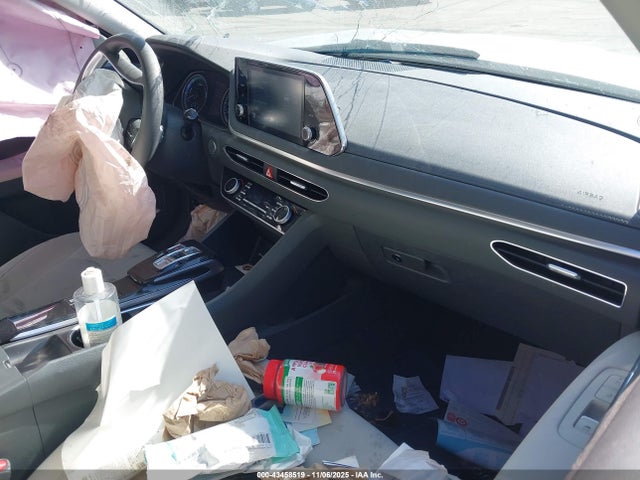 KMHL24JJ0PA076498 Hyundai Sonata Hybrid Blue