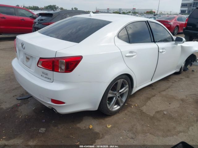 2012 LEXUS IS 250 JTHBF5C25C5167865 Photo 3