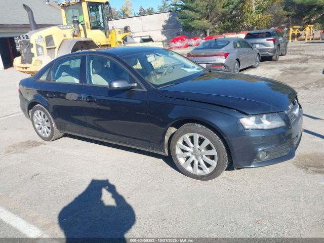 2012 AUDI A4 WAUBFAFL0CN020302